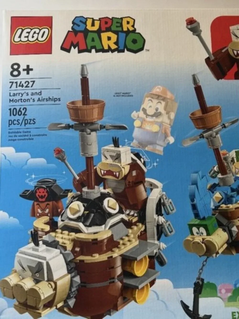 LEGO 71427 Super Mario Larry and Morton Airships Expansion Set New Retired